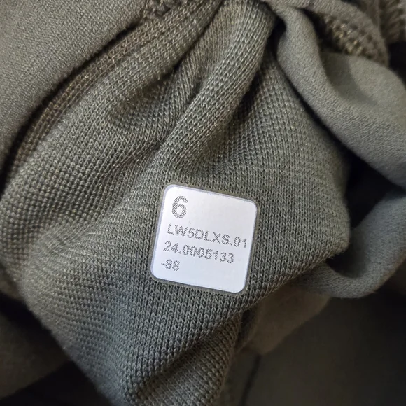 Lululemon Align High-Rise Pant 25" Size 6 Scripted Yogo Army Green - Dark Olive - Picture 4 of 12